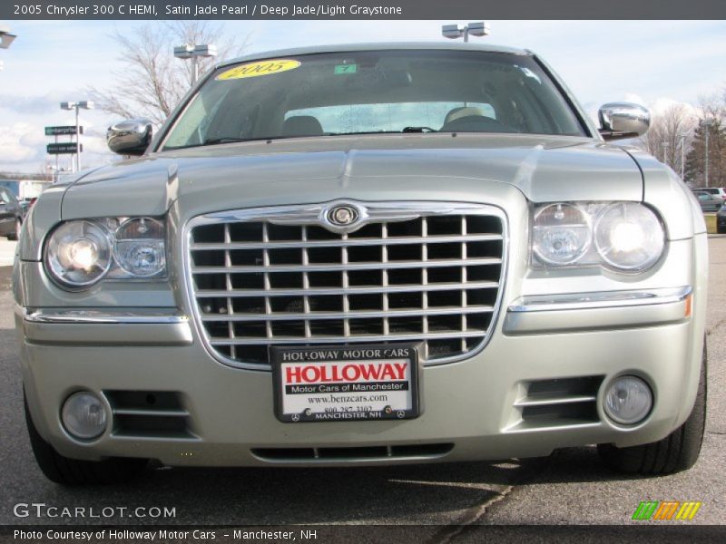 Satin Jade Pearl / Deep Jade/Light Graystone 2005 Chrysler 300 C HEMI
