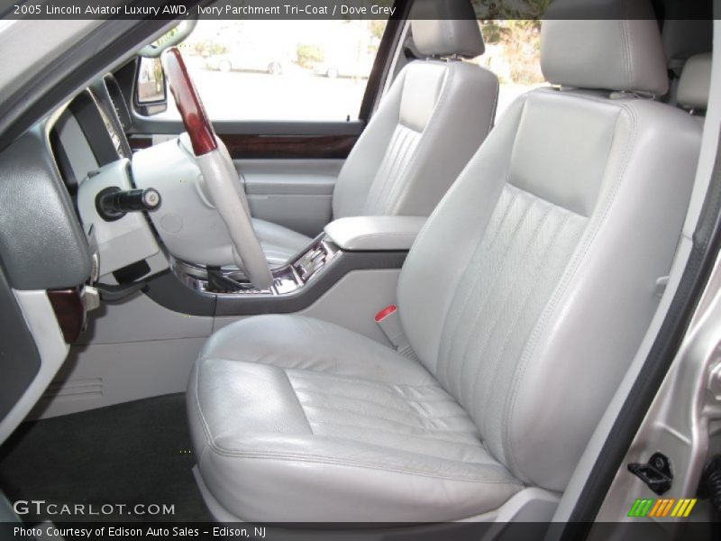 Ivory Parchment Tri-Coat / Dove Grey 2005 Lincoln Aviator Luxury AWD