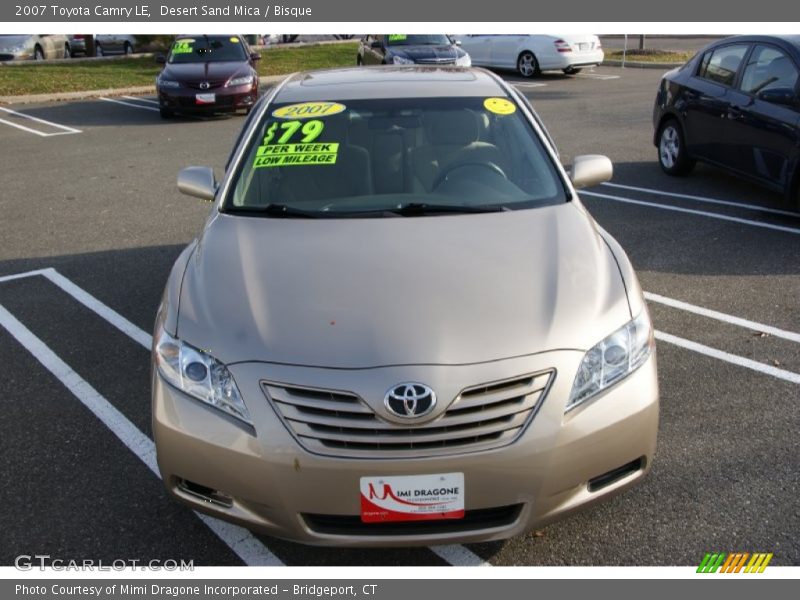 Desert Sand Mica / Bisque 2007 Toyota Camry LE