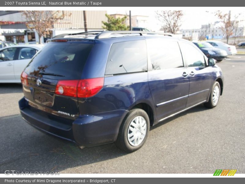 Nautical Blue Metallic / Taupe 2007 Toyota Sienna LE