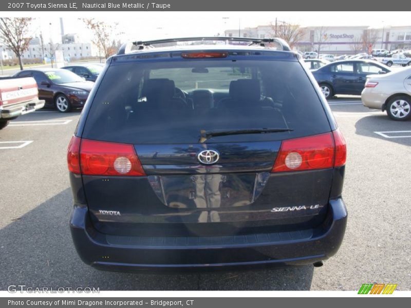 Nautical Blue Metallic / Taupe 2007 Toyota Sienna LE