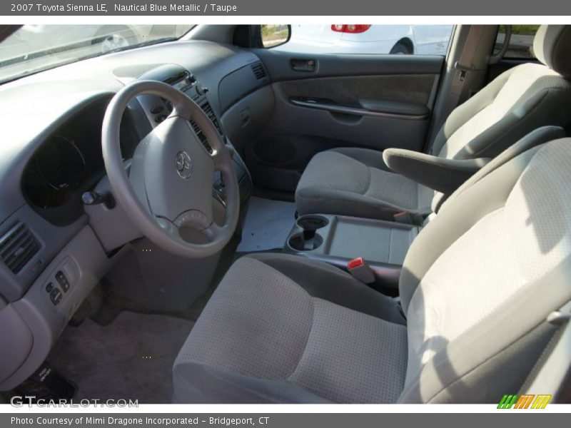 Nautical Blue Metallic / Taupe 2007 Toyota Sienna LE