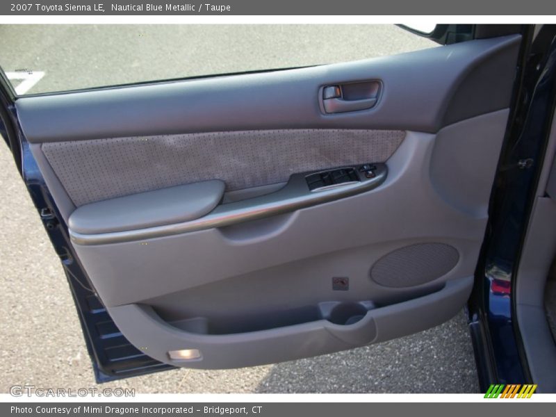 Nautical Blue Metallic / Taupe 2007 Toyota Sienna LE