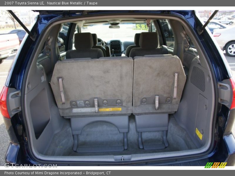 Nautical Blue Metallic / Taupe 2007 Toyota Sienna LE