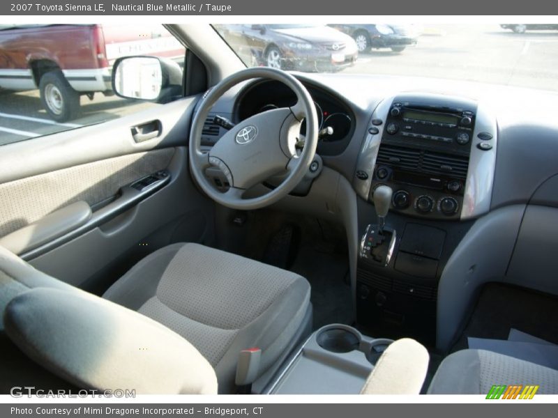 Nautical Blue Metallic / Taupe 2007 Toyota Sienna LE