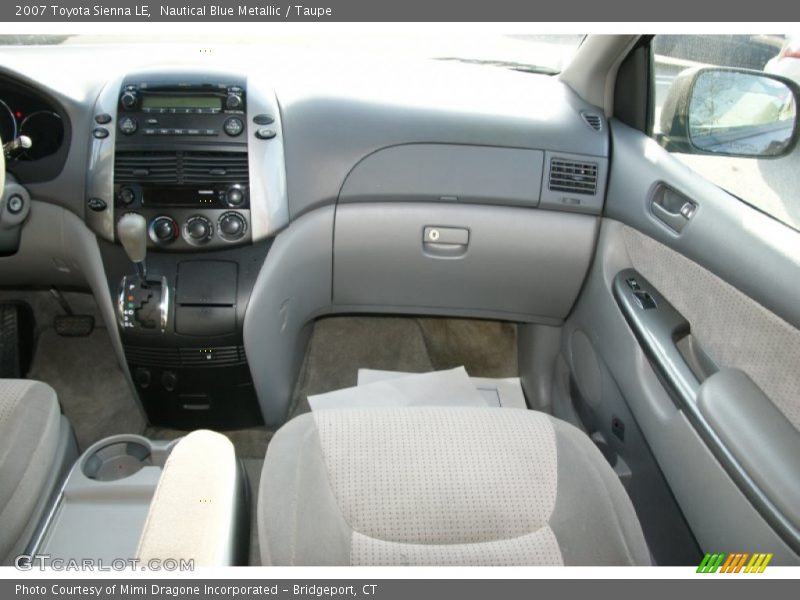 Nautical Blue Metallic / Taupe 2007 Toyota Sienna LE