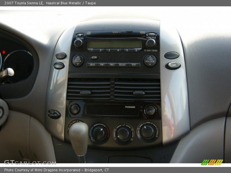 Nautical Blue Metallic / Taupe 2007 Toyota Sienna LE