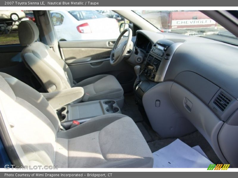 Nautical Blue Metallic / Taupe 2007 Toyota Sienna LE