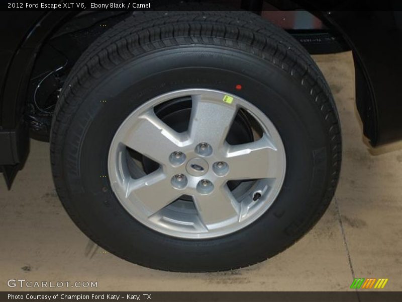 Ebony Black / Camel 2012 Ford Escape XLT V6