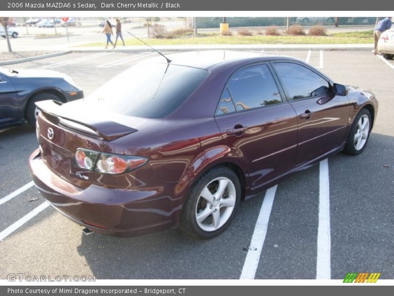 Dark Cherry Metallic / Black 2006 Mazda MAZDA6 s Sedan