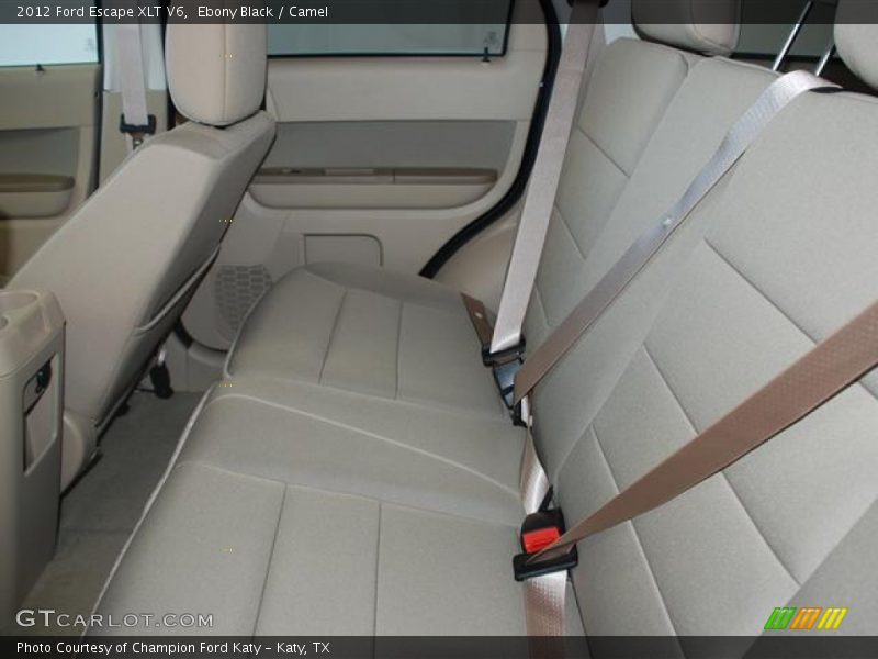 Ebony Black / Camel 2012 Ford Escape XLT V6
