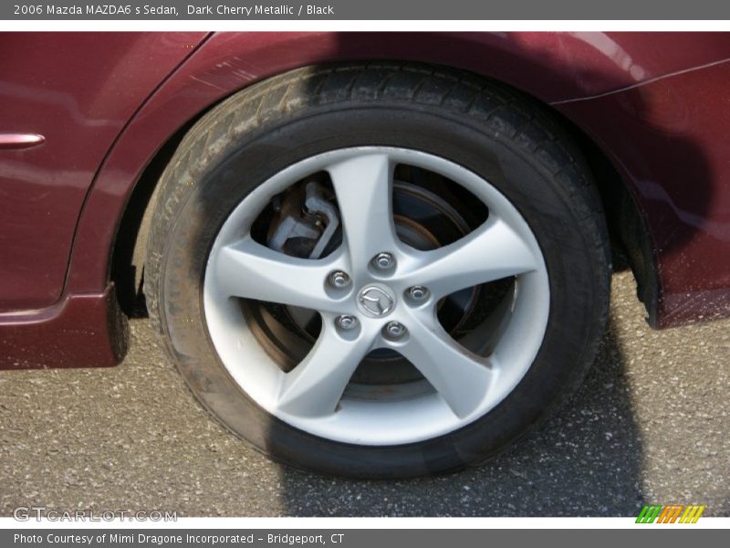 Dark Cherry Metallic / Black 2006 Mazda MAZDA6 s Sedan