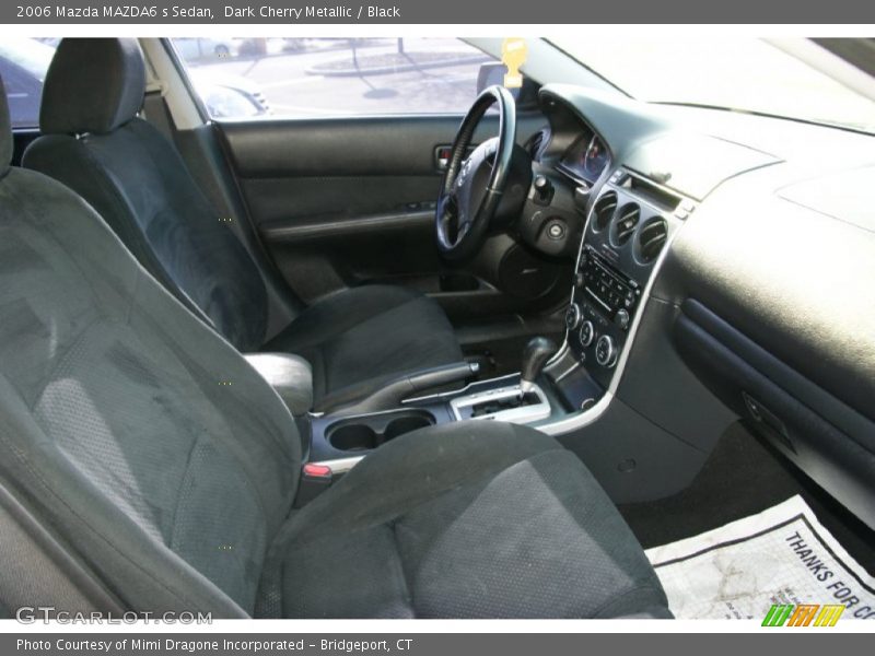 Dark Cherry Metallic / Black 2006 Mazda MAZDA6 s Sedan
