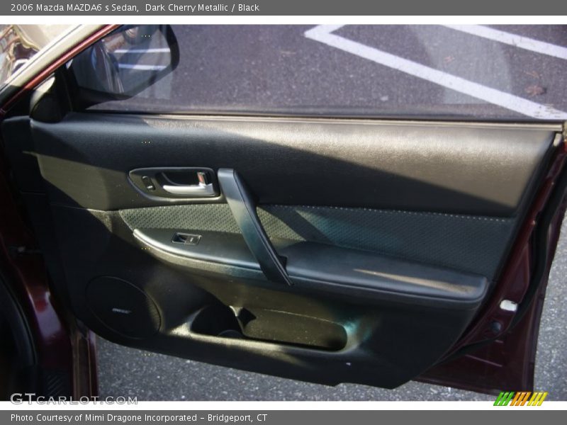 Dark Cherry Metallic / Black 2006 Mazda MAZDA6 s Sedan