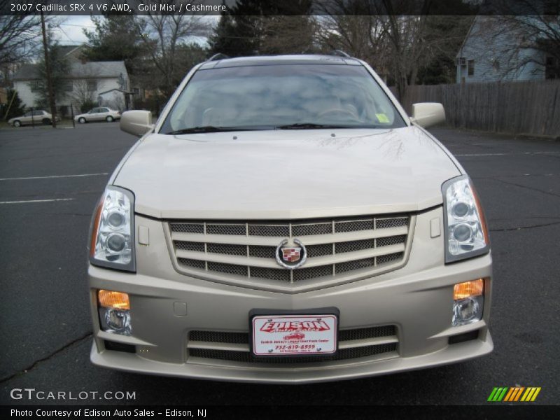 Gold Mist / Cashmere 2007 Cadillac SRX 4 V6 AWD