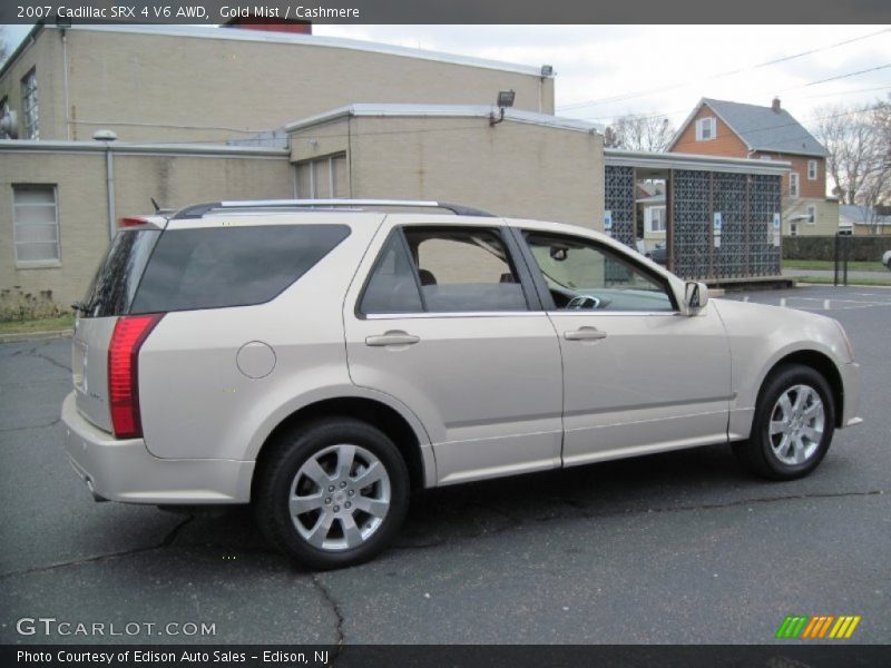 Gold Mist / Cashmere 2007 Cadillac SRX 4 V6 AWD
