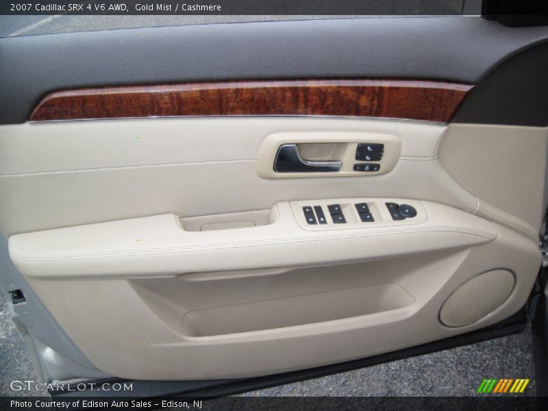 Gold Mist / Cashmere 2007 Cadillac SRX 4 V6 AWD