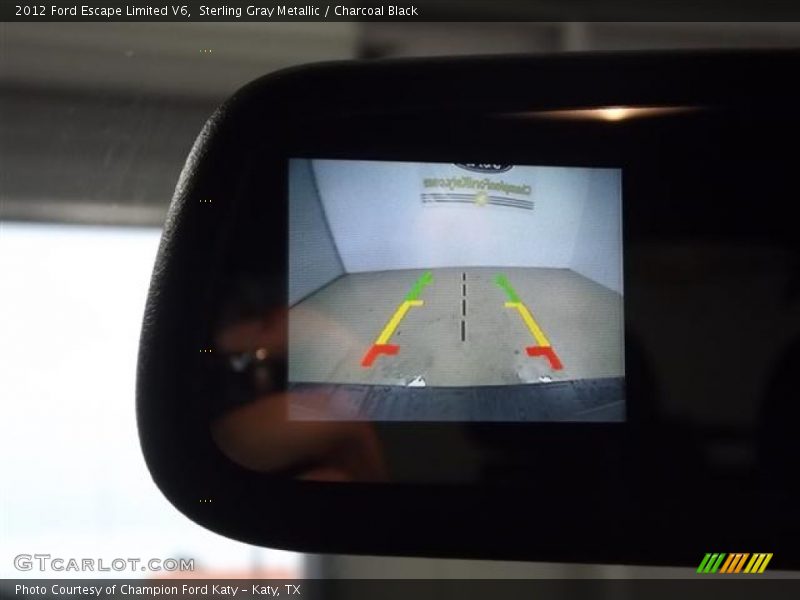 Sterling Gray Metallic / Charcoal Black 2012 Ford Escape Limited V6