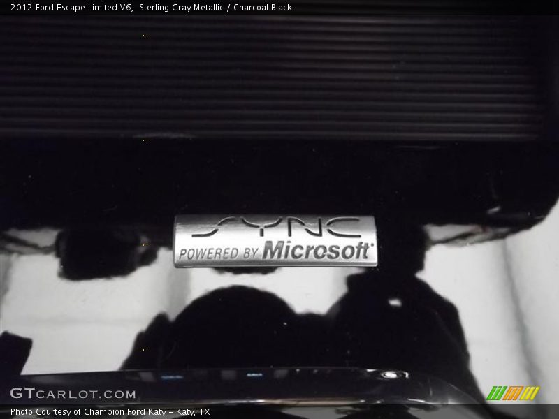 Sterling Gray Metallic / Charcoal Black 2012 Ford Escape Limited V6