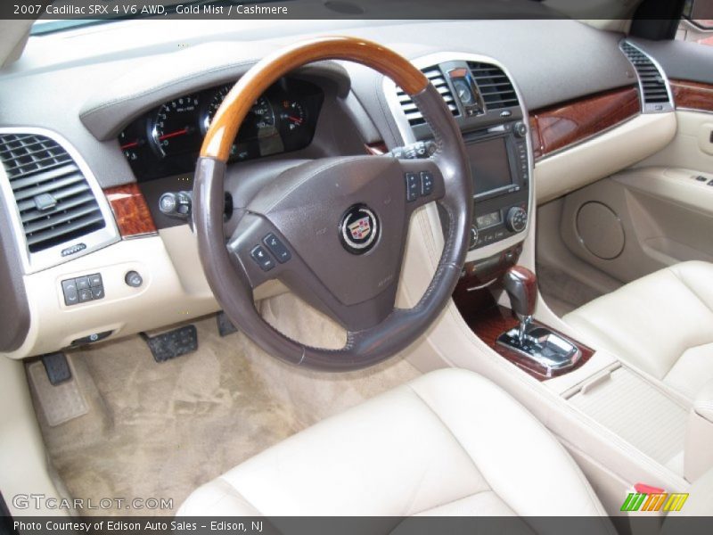 Gold Mist / Cashmere 2007 Cadillac SRX 4 V6 AWD