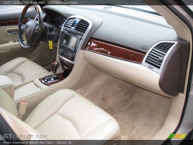 Gold Mist / Cashmere 2007 Cadillac SRX 4 V6 AWD