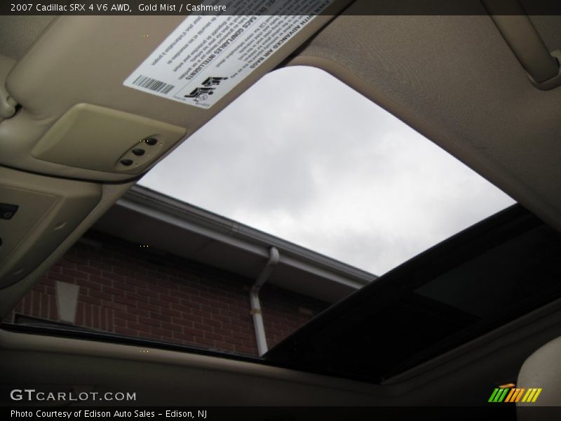 Gold Mist / Cashmere 2007 Cadillac SRX 4 V6 AWD