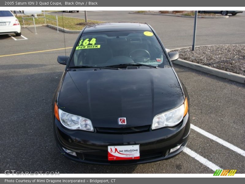 Black Onyx / Black 2005 Saturn ION 3 Quad Coupe