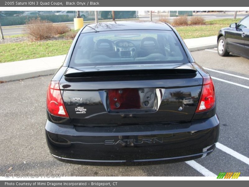 Black Onyx / Black 2005 Saturn ION 3 Quad Coupe