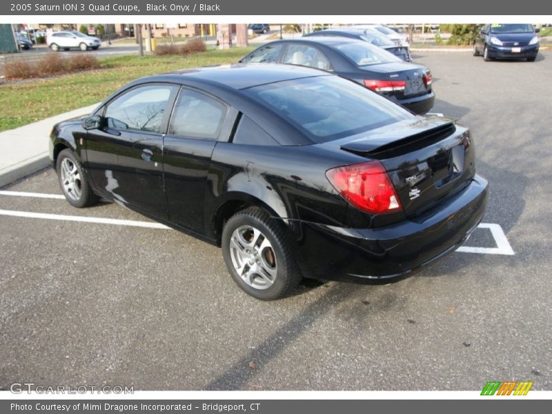 Black Onyx / Black 2005 Saturn ION 3 Quad Coupe