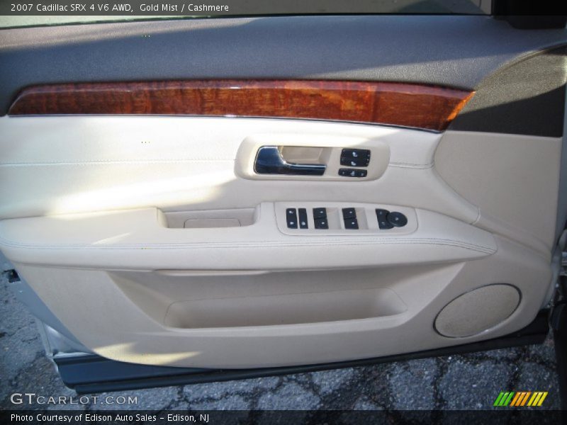 Gold Mist / Cashmere 2007 Cadillac SRX 4 V6 AWD