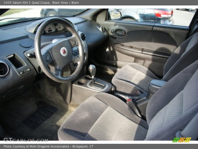 Black Onyx / Black 2005 Saturn ION 3 Quad Coupe