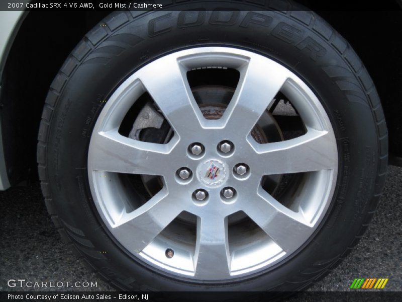 Gold Mist / Cashmere 2007 Cadillac SRX 4 V6 AWD