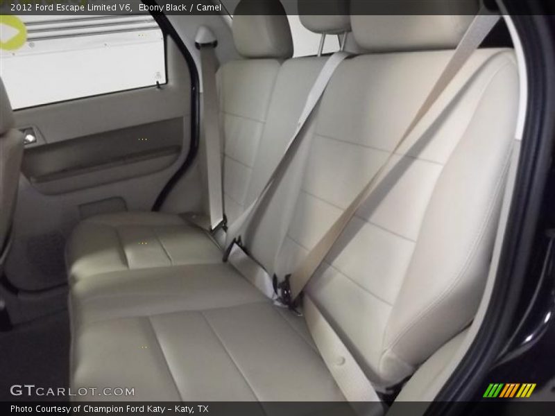 Ebony Black / Camel 2012 Ford Escape Limited V6