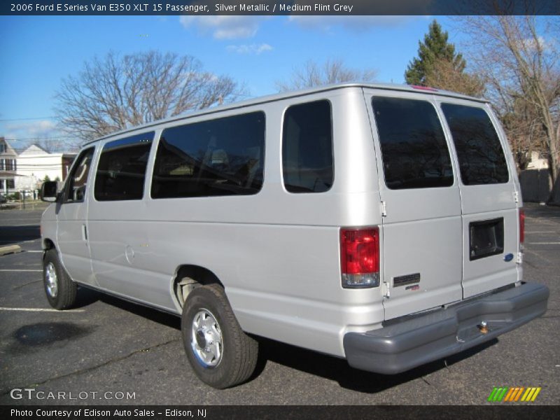 Silver Metallic / Medium Flint Grey 2006 Ford E Series Van E350 XLT 15 Passenger