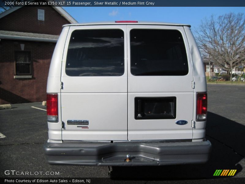 Silver Metallic / Medium Flint Grey 2006 Ford E Series Van E350 XLT 15 Passenger