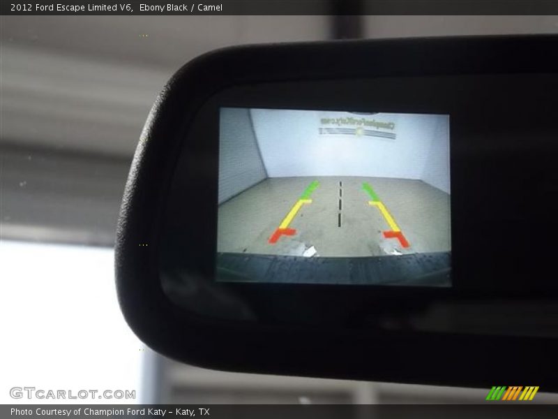 Ebony Black / Camel 2012 Ford Escape Limited V6