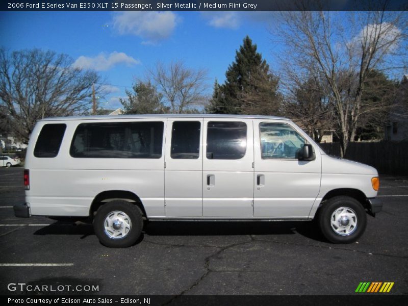 Silver Metallic / Medium Flint Grey 2006 Ford E Series Van E350 XLT 15 Passenger