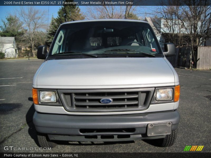 Silver Metallic / Medium Flint Grey 2006 Ford E Series Van E350 XLT 15 Passenger
