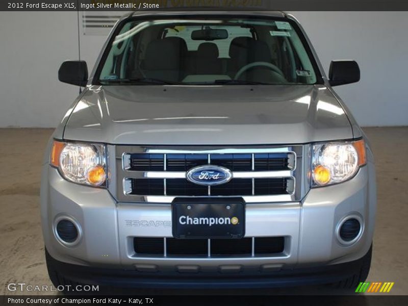 Ingot Silver Metallic / Stone 2012 Ford Escape XLS