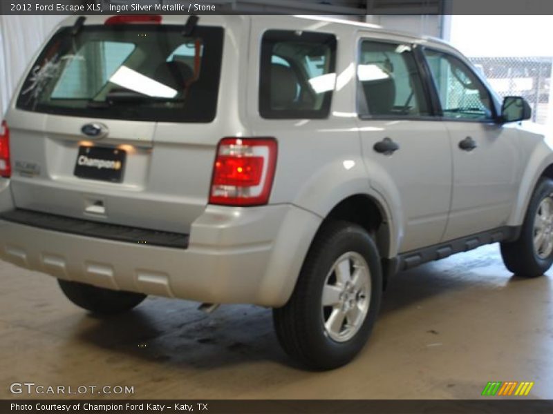 Ingot Silver Metallic / Stone 2012 Ford Escape XLS