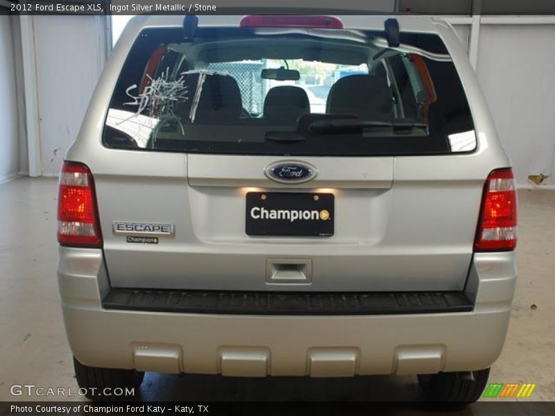 Ingot Silver Metallic / Stone 2012 Ford Escape XLS