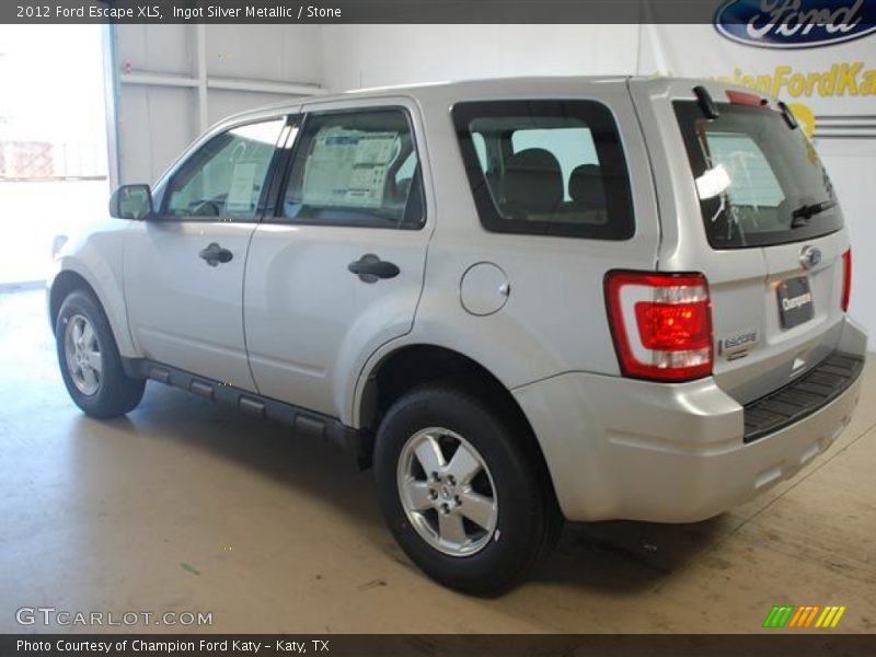 Ingot Silver Metallic / Stone 2012 Ford Escape XLS