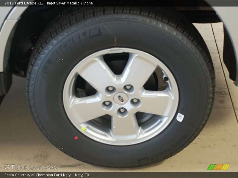 Ingot Silver Metallic / Stone 2012 Ford Escape XLS