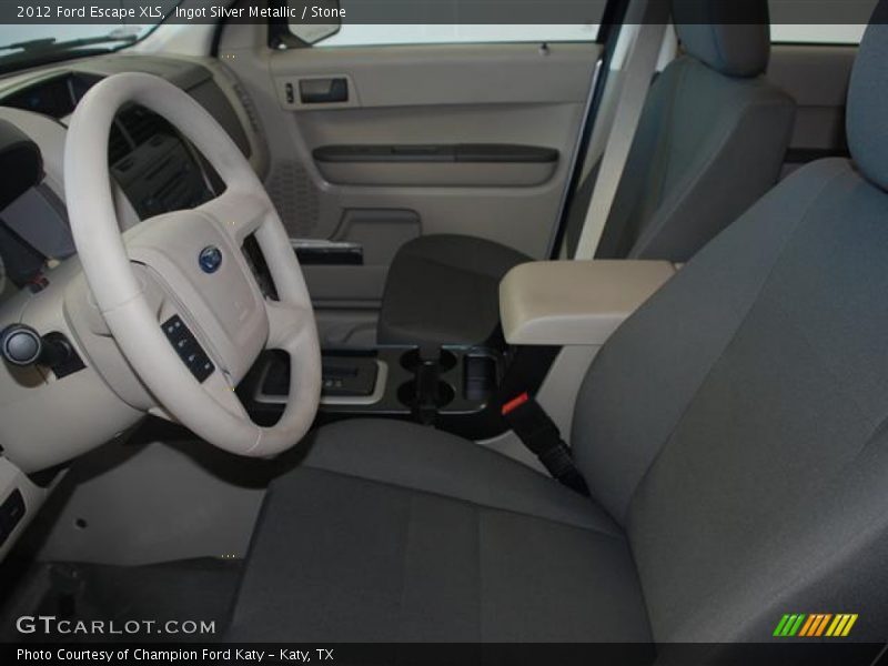 Ingot Silver Metallic / Stone 2012 Ford Escape XLS