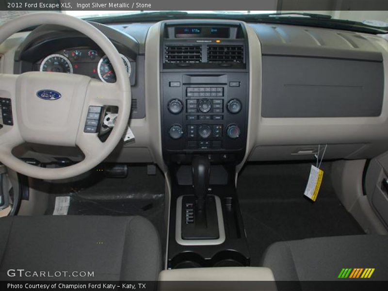 Ingot Silver Metallic / Stone 2012 Ford Escape XLS