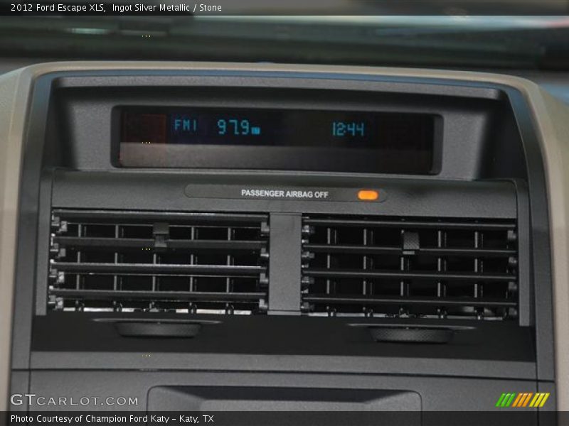 Ingot Silver Metallic / Stone 2012 Ford Escape XLS