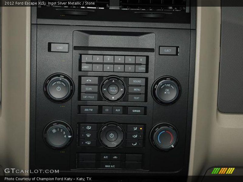 Ingot Silver Metallic / Stone 2012 Ford Escape XLS