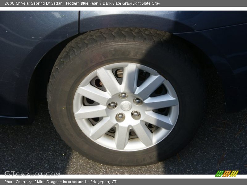 Modern Blue Pearl / Dark Slate Gray/Light Slate Gray 2008 Chrysler Sebring LX Sedan