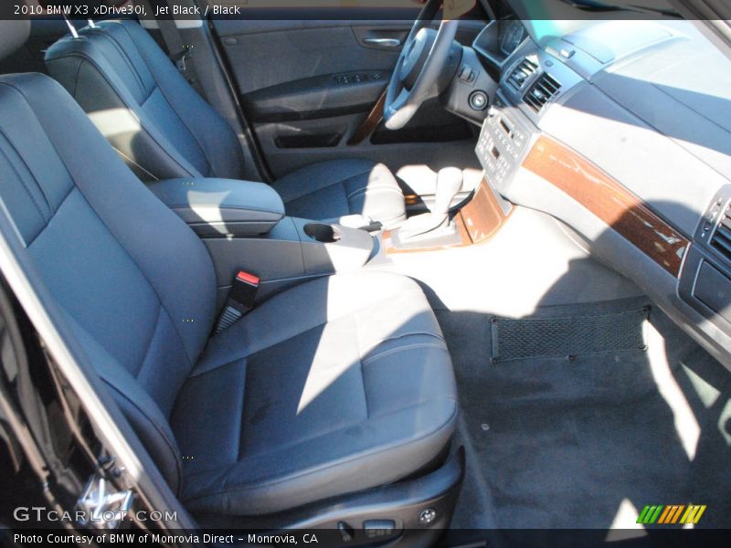 Jet Black / Black 2010 BMW X3 xDrive30i