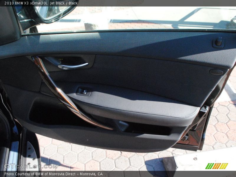 Jet Black / Black 2010 BMW X3 xDrive30i